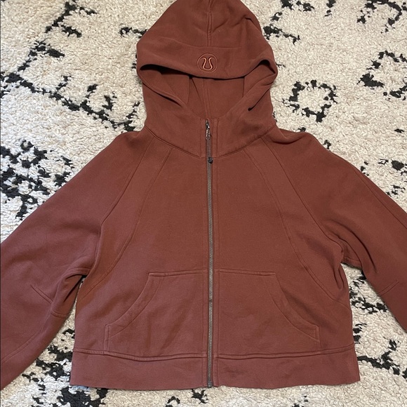 lululemon athletica Brown Hooded Jacket - Picture 1 of 2